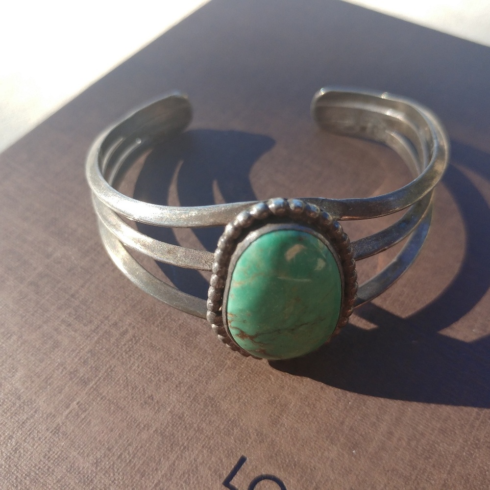 Turquoise cuff bracelet